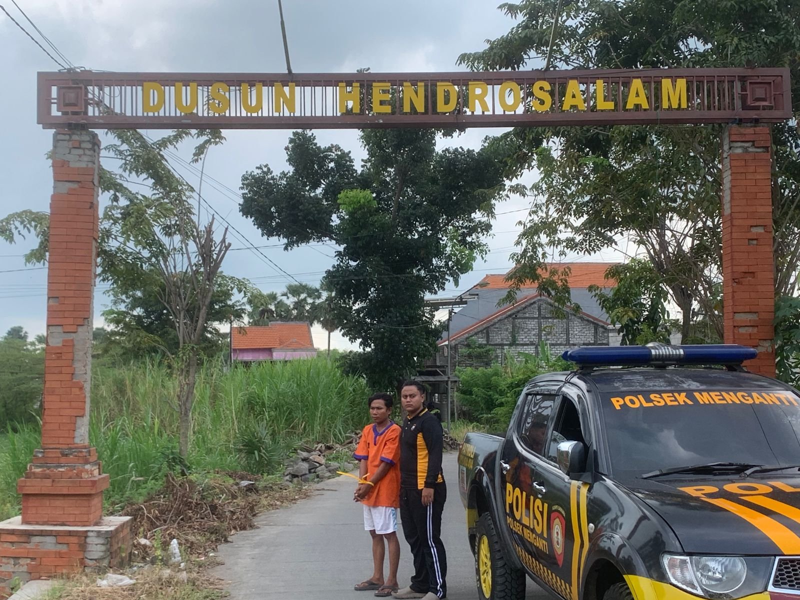 Polsek Menganti Bergerak Cepat, Pelaku Begal Driver Ojol Dibekuk Kurang dari 24 Jam