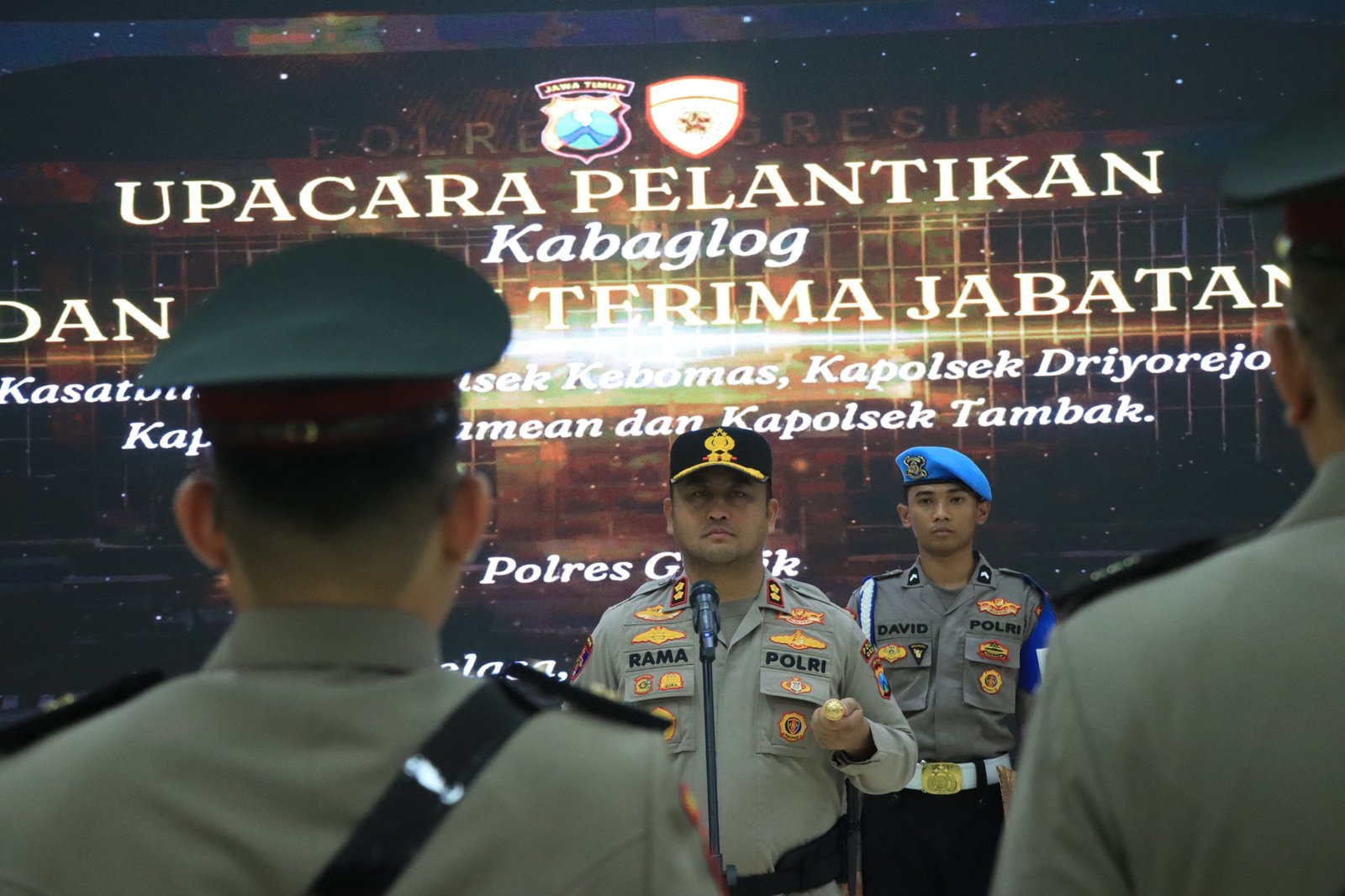 Polres Gresik Gelar Sertijab PJU dan Kapolsek, Wujud Penyegaran Perkuat Pelayanan Publik