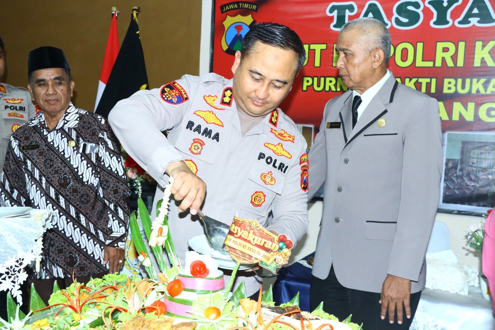 Purna Bhakti Bukan Akhir Pengabdian, Polres Gresik dan PP Polri Gelar Tasyakuran HUT ke-27