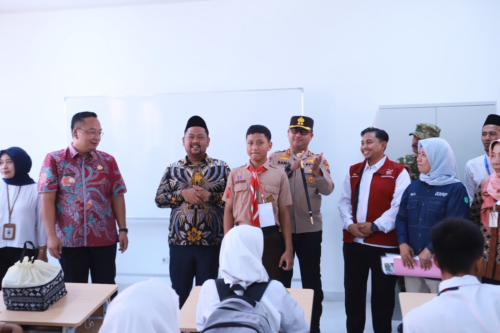 Hadiri MPLS Sekolah Rakyat Gresik, Kapolres AKBP Ramadhan Nasution Tegaskan Komitmen Polri Dukung Pendidikan Berkualitas