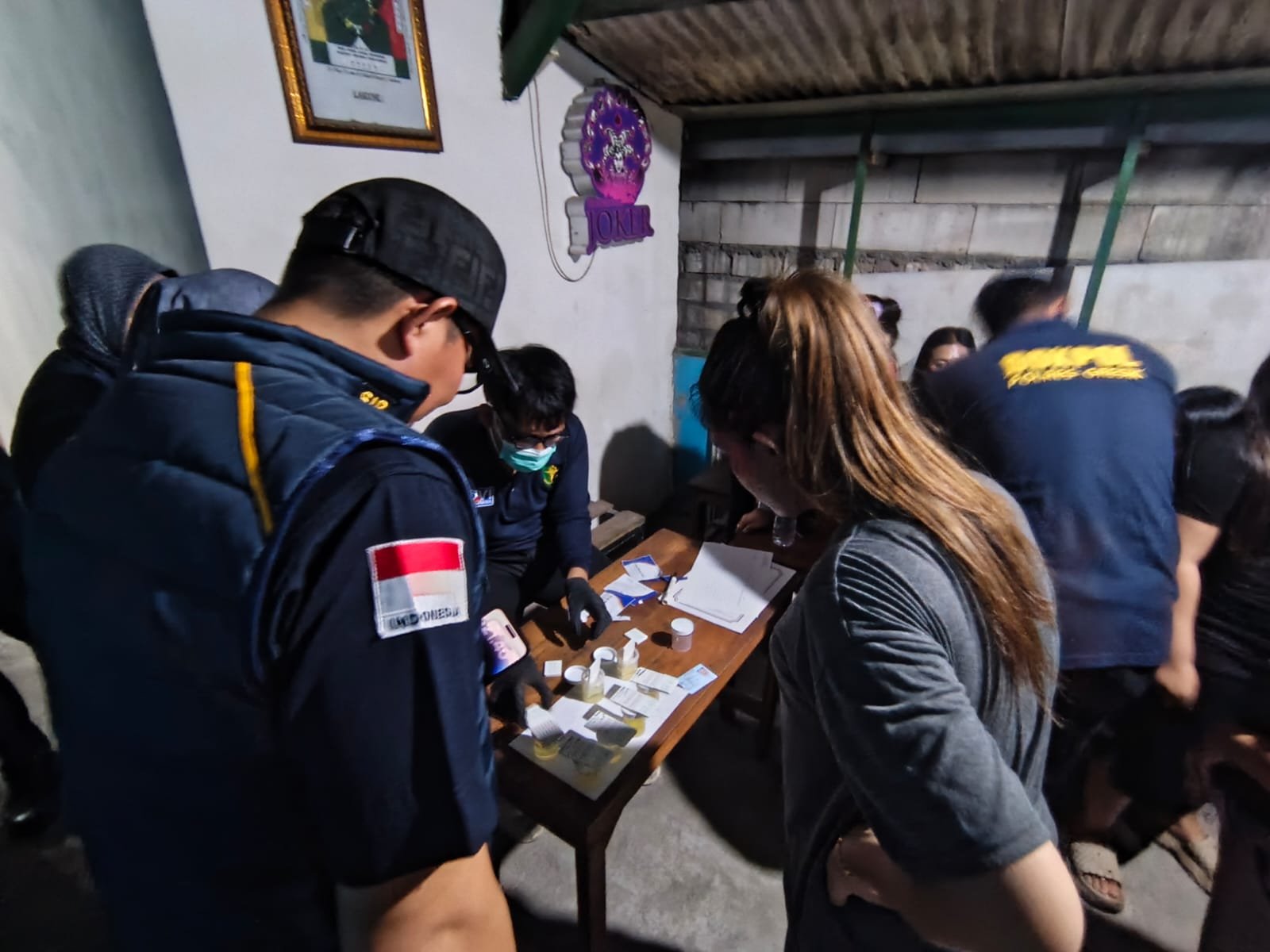 Jaga Kamtibmas Tetap Kondusif, Kapolres Gresik Pimpin Operasi Gabungan Miras dan Narkoba